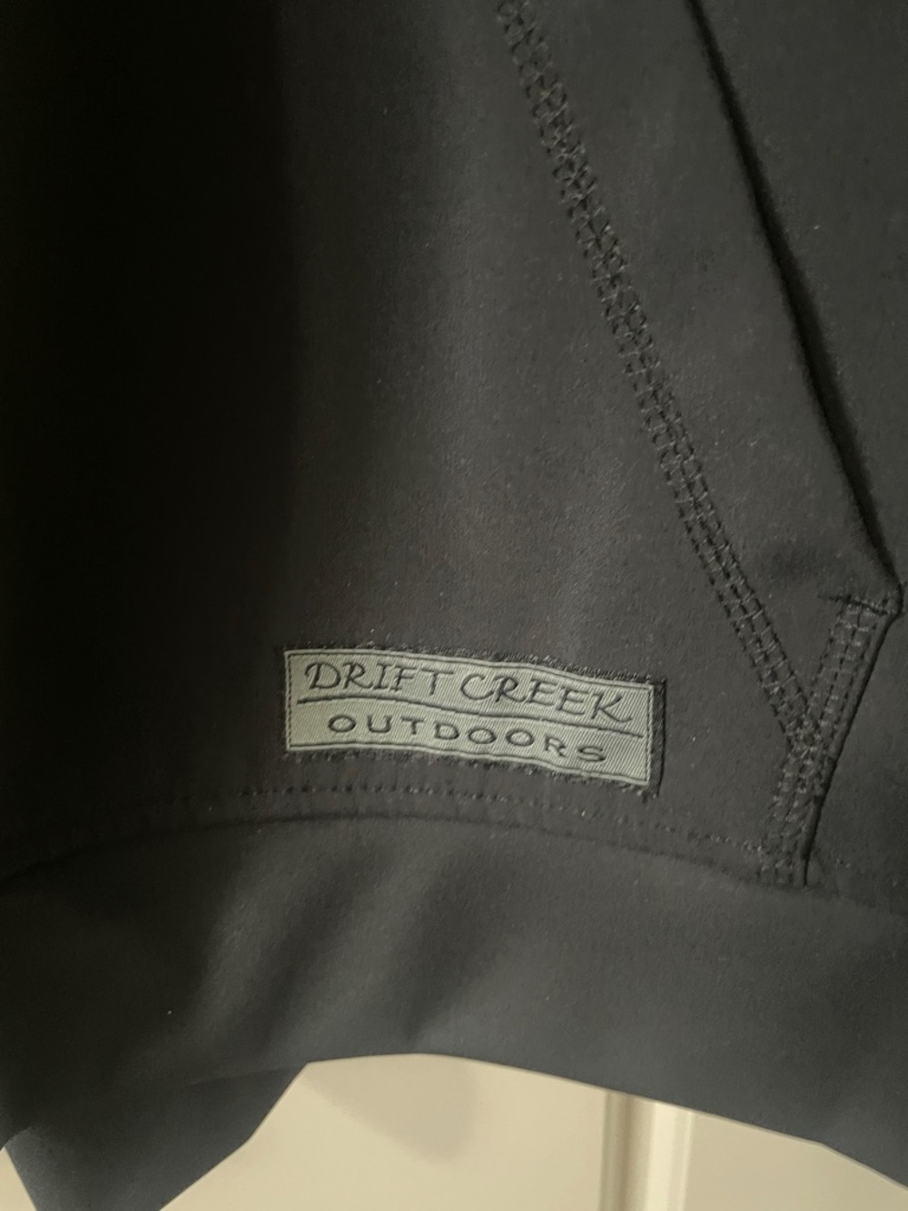 Black & Neon Yellow Hooded Rain Jacket - Picture 7 of 8